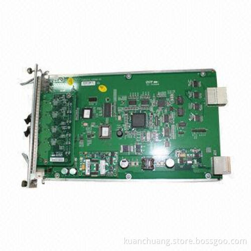 EIGM Uplink Board for C220 Epon OLT with 4 Ethernet Ports and 2 Fiber Ports, 2 SFP Modules Included